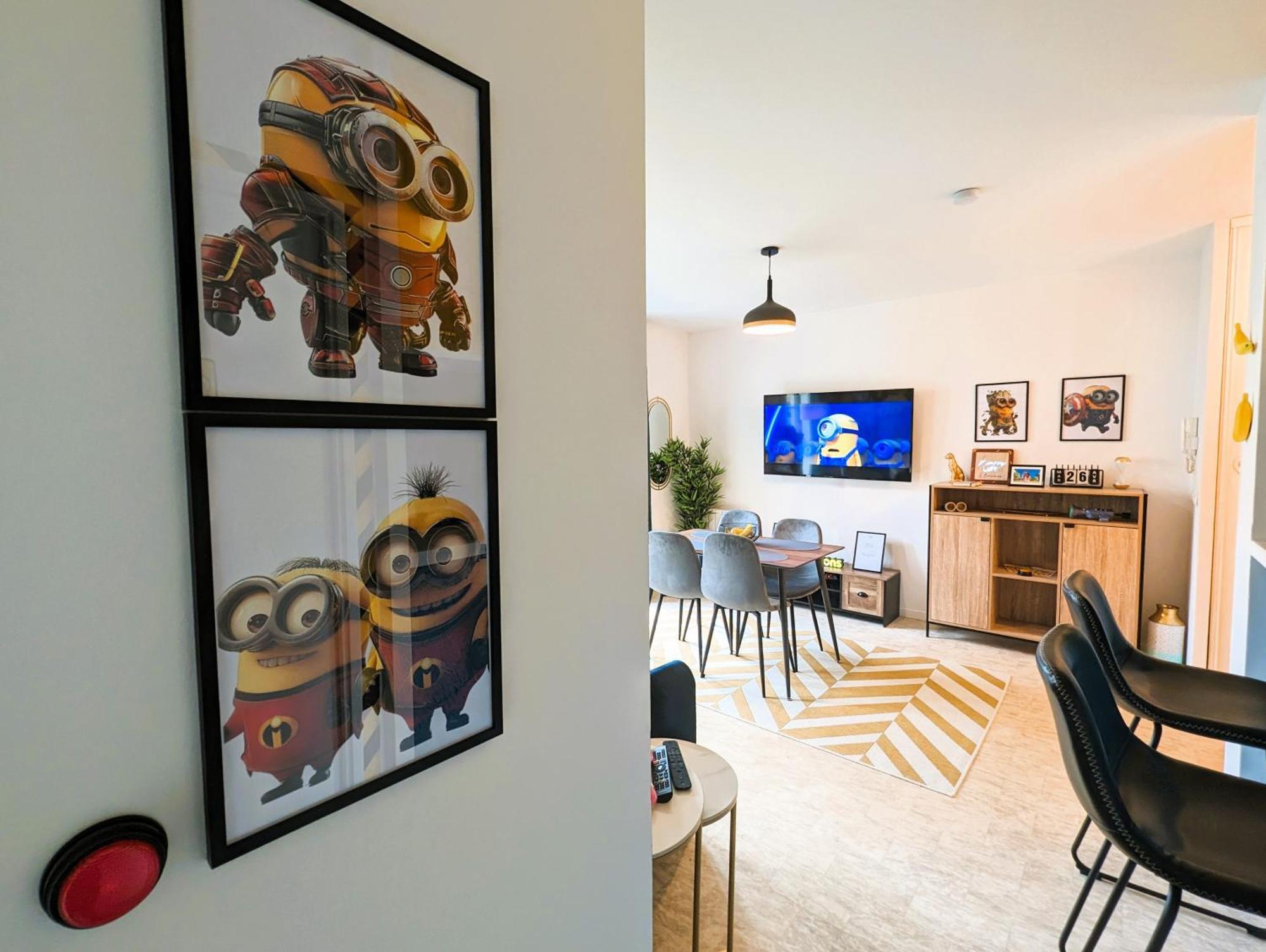 Le Repaire Des Minions - 10' Disney - Familial Bailly-Romainvilliers Kültér fotó