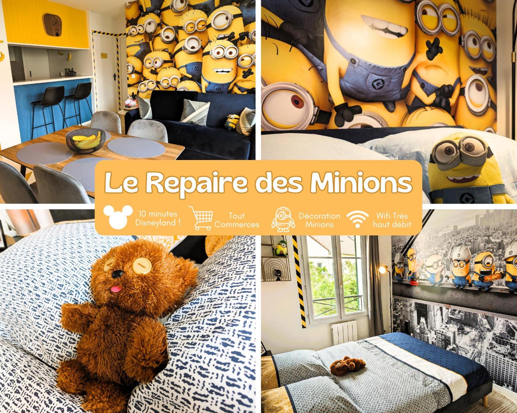 Le Repaire Des Minions - 10' Disney - Familial Bailly-Romainvilliers Kültér fotó